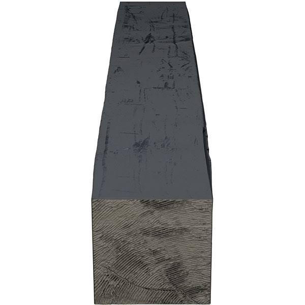 Hand Hewn Faux Wood Fireplace Mantel B6393