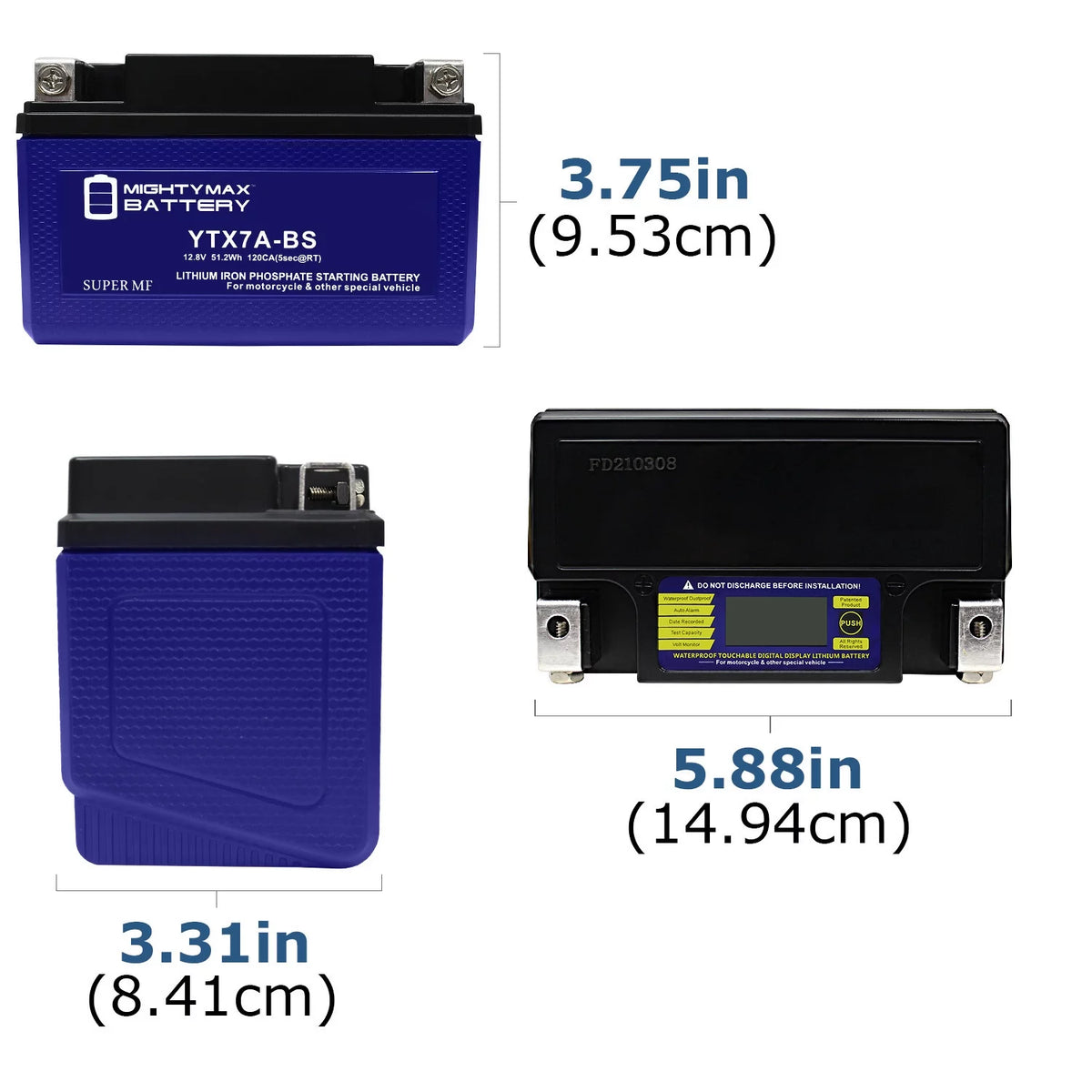 Lithium Replacement Battery 2 Pack B292