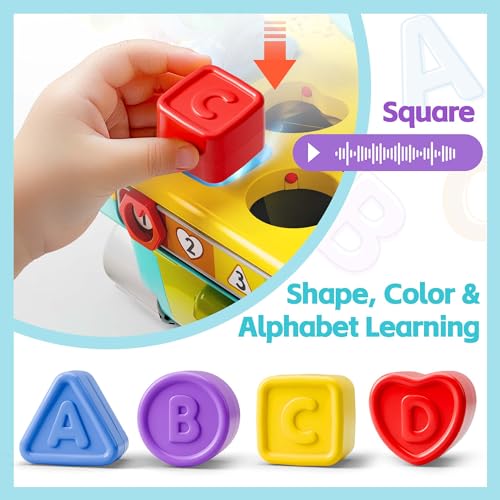 Toddler Musical Workbench Toys Tool Set Shape Sorter I777701