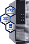 16GB DDR3 RAM 500GB SSD Windows 10 Professional Desktop Computer H94732