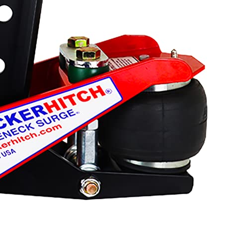 Gooseneck Air Hitch & Coupler, 4" RND AnglePin 2-5/16" Ball Coupler G616124