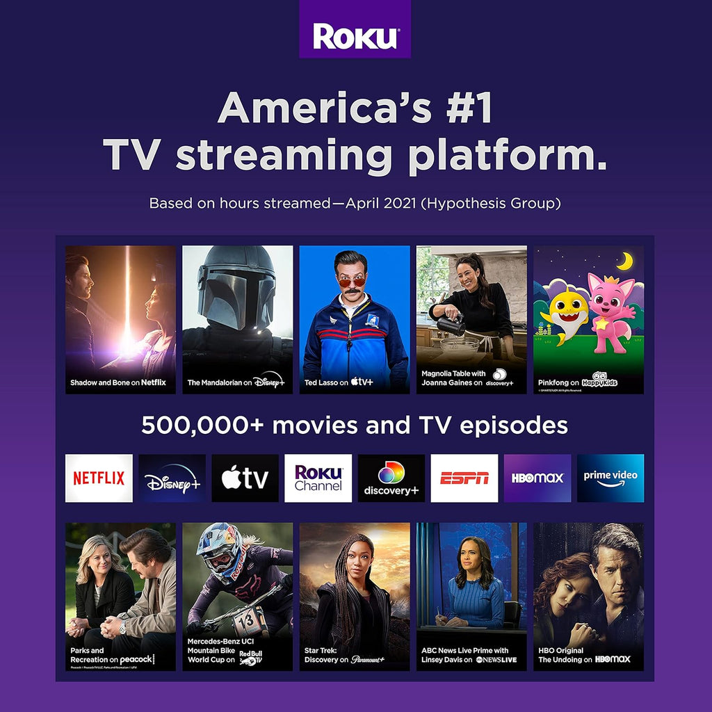 Streaming Stick 4K HDR Streaming Device with Voice Remote Pack of 2 Z778006