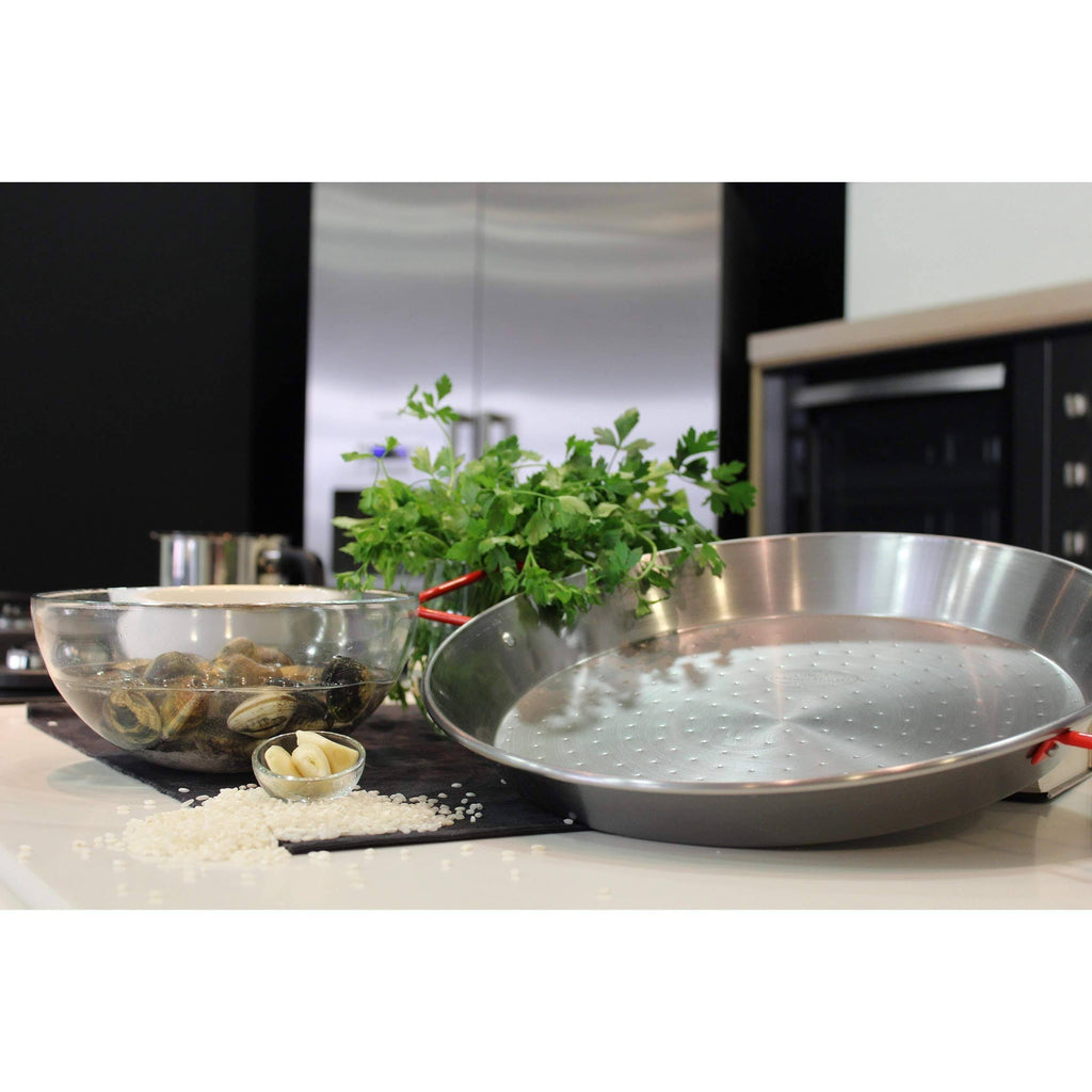 28x22 Carbon on Steel Paella Pan M973228