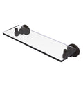 16x22 Glass Vanity Shelf with Beveled Edges Oil Rubbed Bronze B686