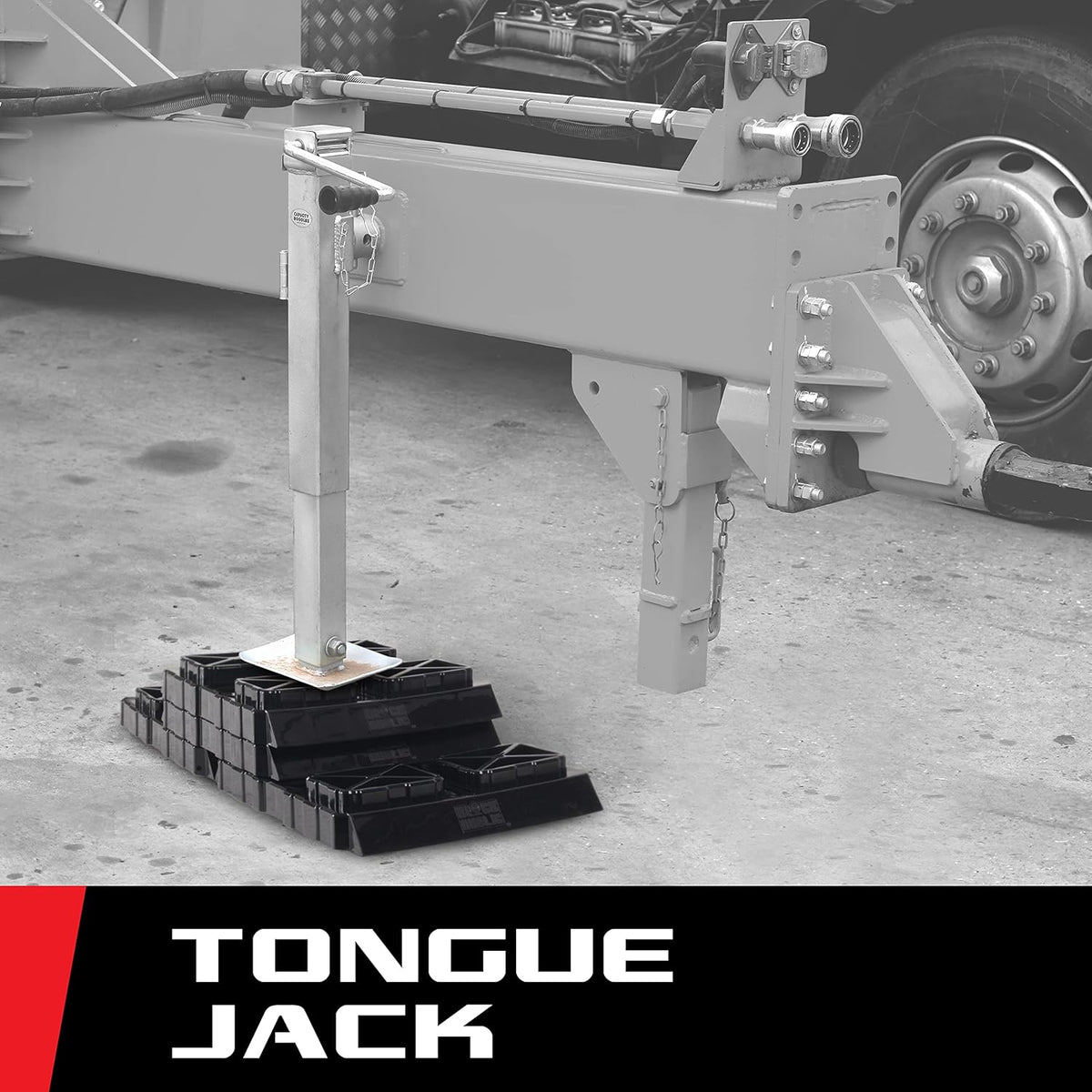 10 Pack RV Leveling Blocks with Carrying Strap T435
