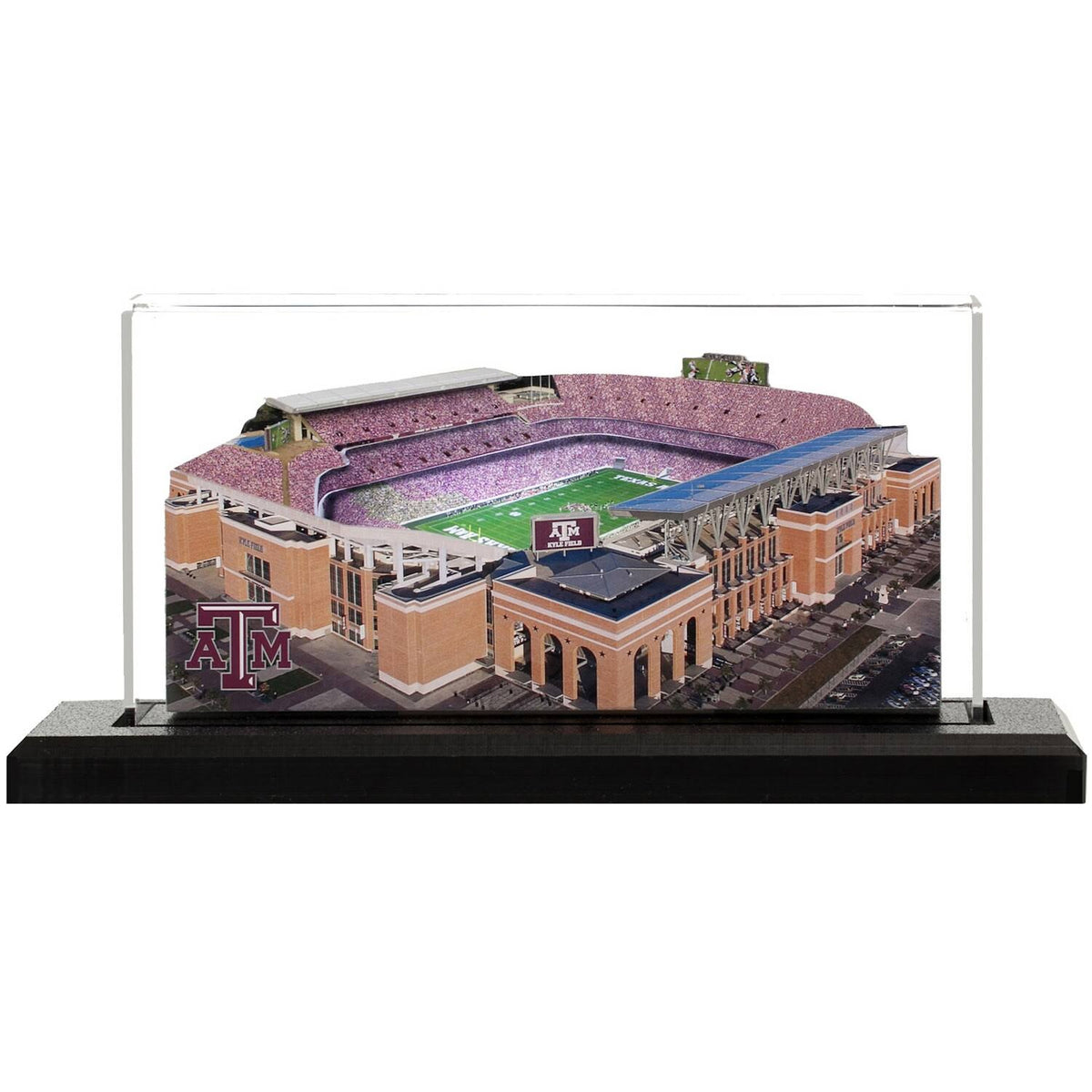 9x22 x 4x22 Light Up Stadium with Display Case Q51288