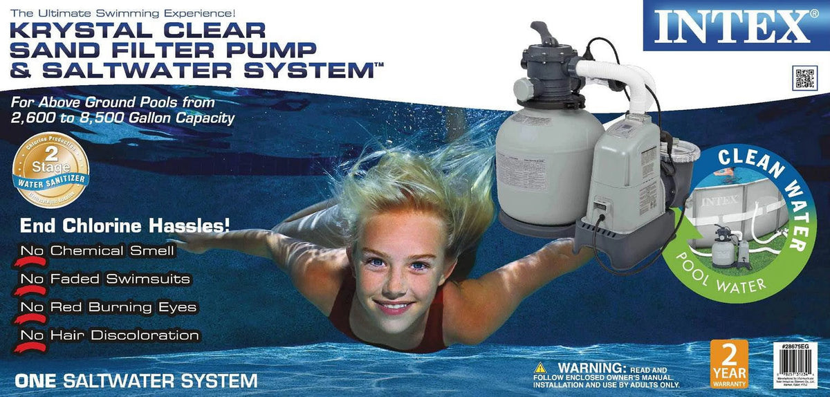 Saltwater System & Sand Filter Pump Set H881194