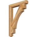 4x22W x 30x22D x 42x22H Rough Sawn Western Red Cedar Bracket H138