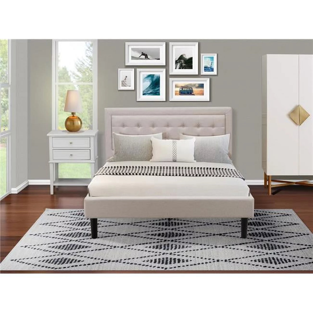 2 Piece Bedroom Furniture Set G16032
