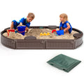 Wooden Sandbox with Cover K865657