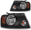 Chrome Housing Amber Reflector Headlight Assembly A999450