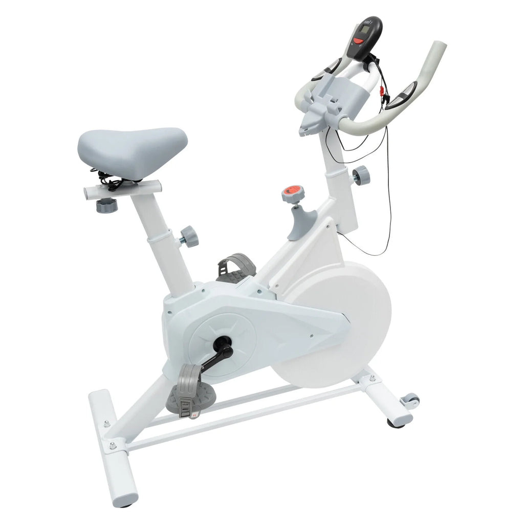 Indoor Cycling Exercise Bike White R252