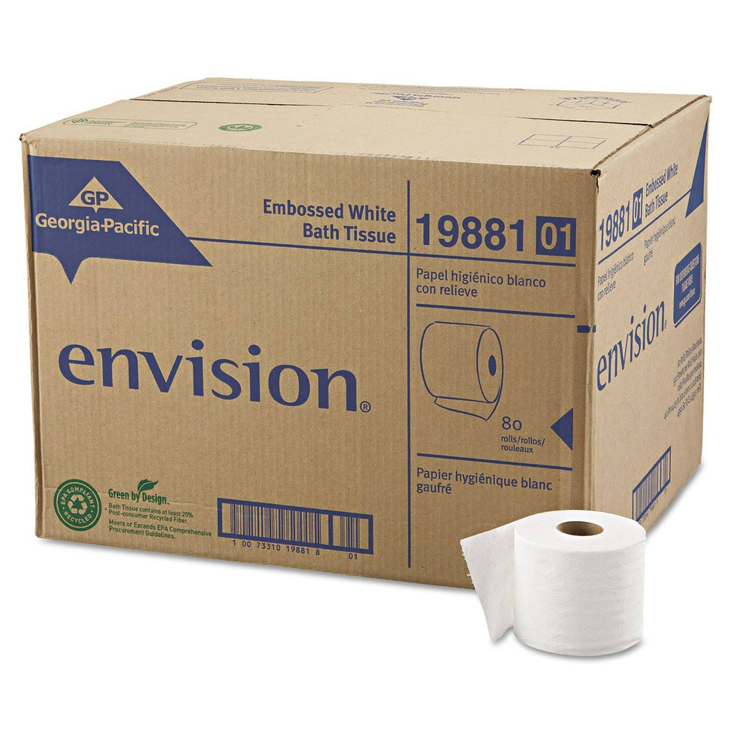 Embossed 1-Ply Bathroom Tissue I1171