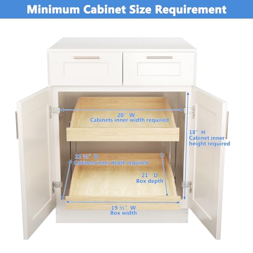 2-Tier Pull Out Cabinet Organizer G424977