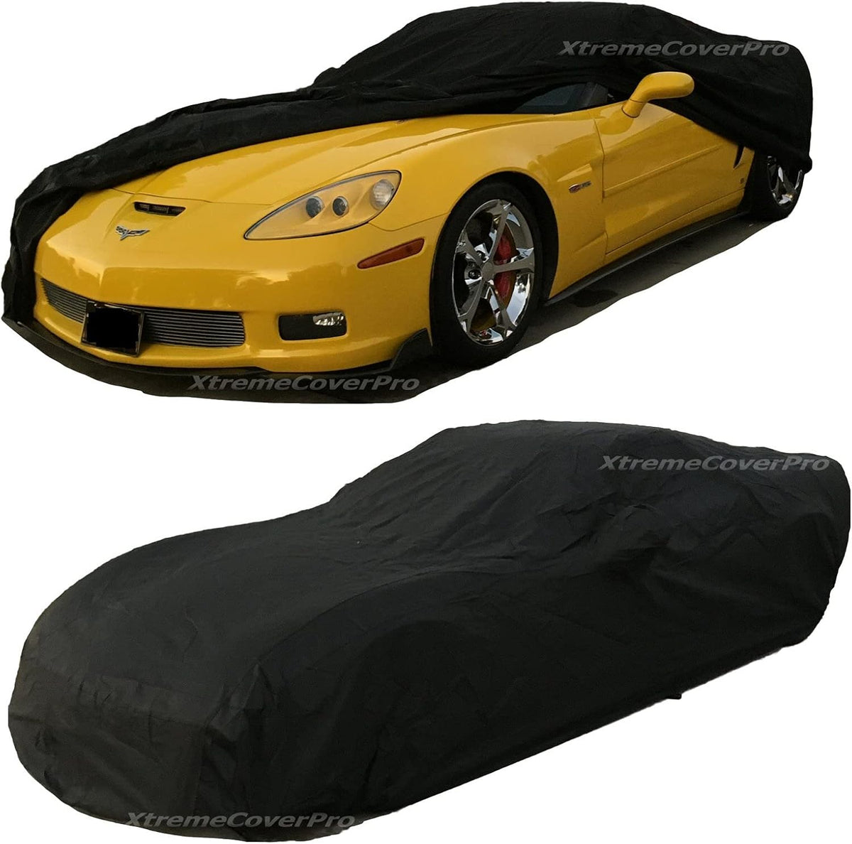 Black Pack of 2 Car Cover Z563