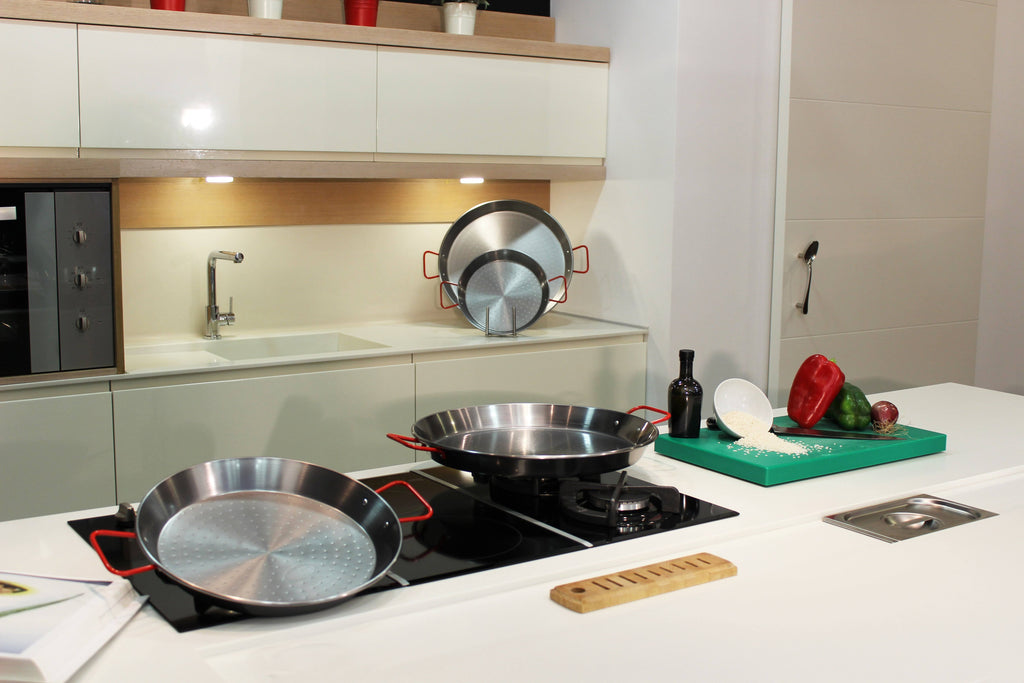 28x22 Carbon on Steel Paella Pan M973228