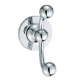 Wall Mounted Robe Hook Polished Chrome D451
