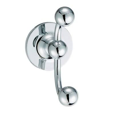 Wall Mounted Robe Hook Polished Chrome D451