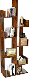 Wood 8 Shelf Bookshelf H261