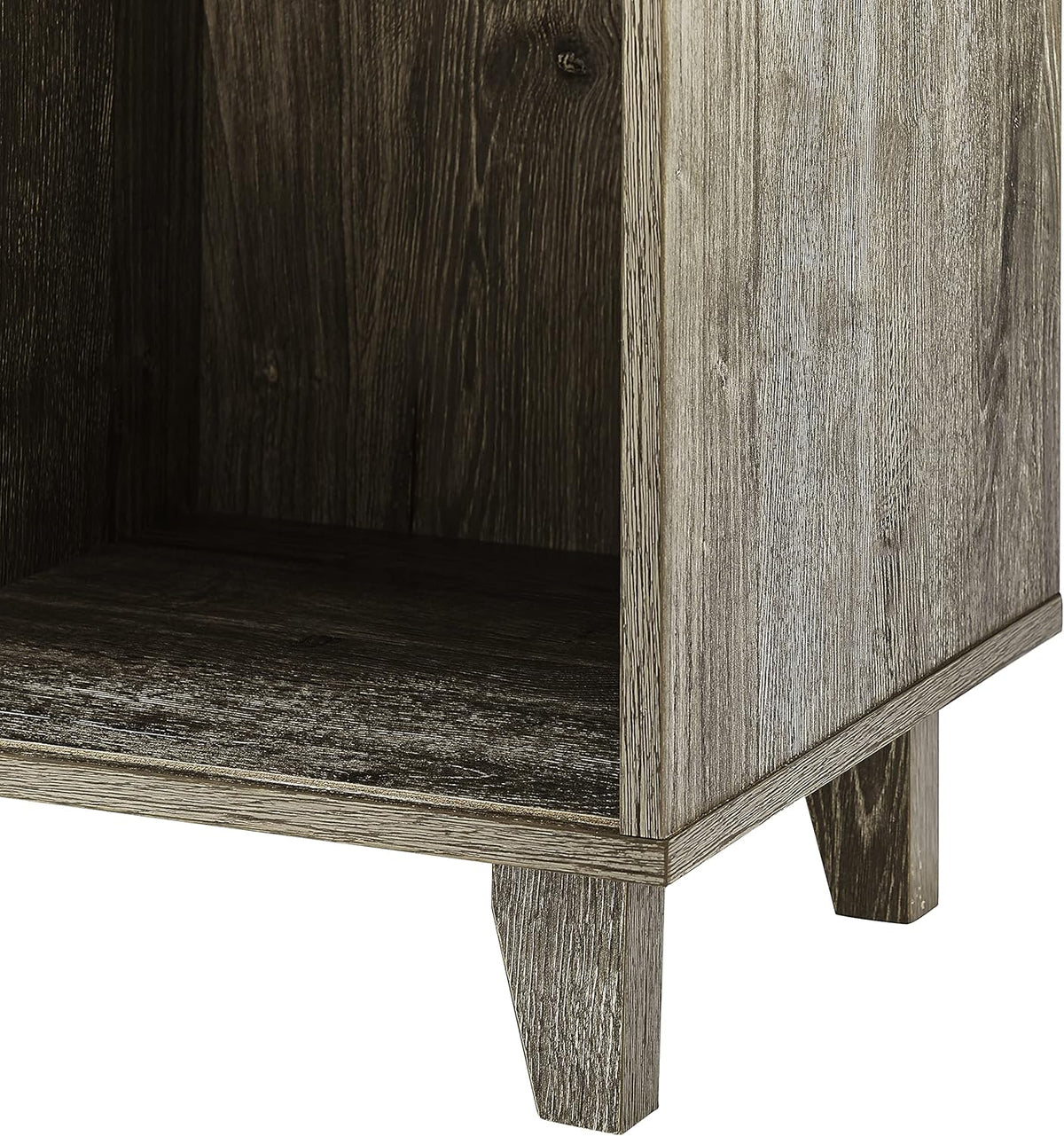 2-Tier Sliding Barn Door Sideboard Cabinet T243