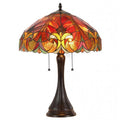 Tiffany Style 2-light Table Lamp Y2162