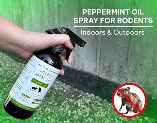 16oz Peppermint Oil Spray Rodent Repellent Z942120