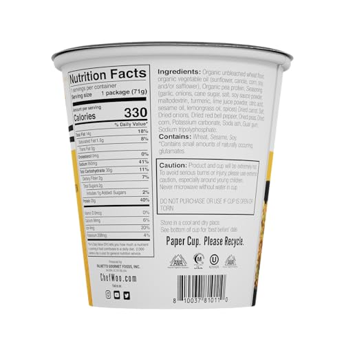 Spicy Tequila Lime Ramen Cup Noodles 12 PACK H566228
