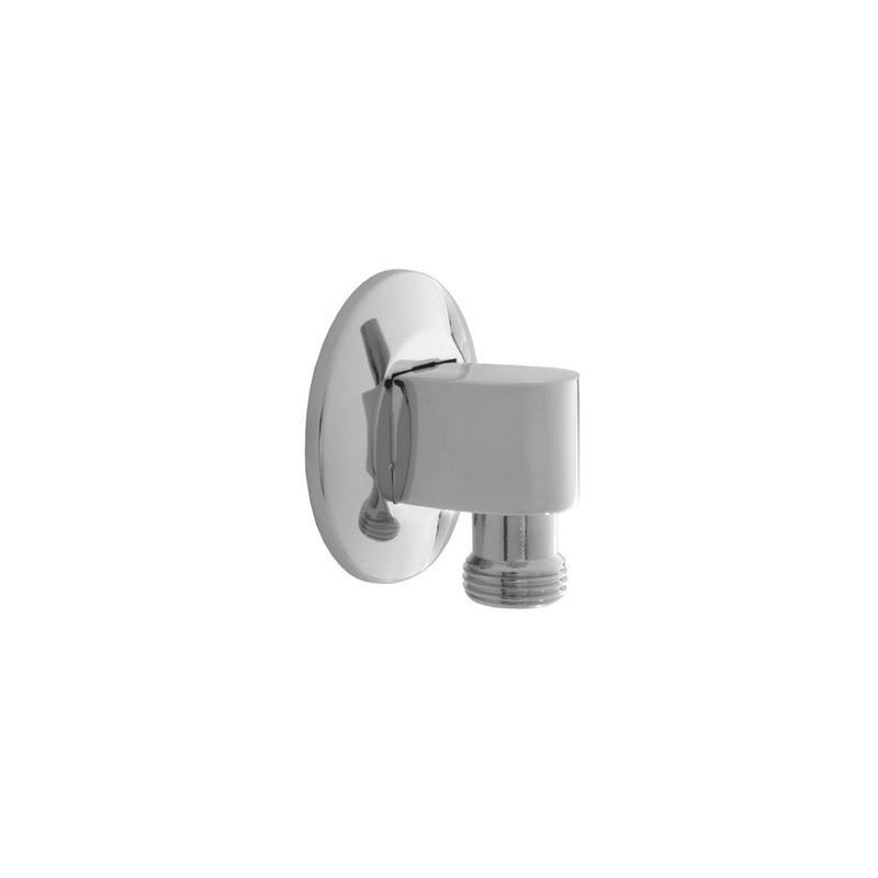 90 Water Supply Elbow and Escutcheon, Matte Black S994238