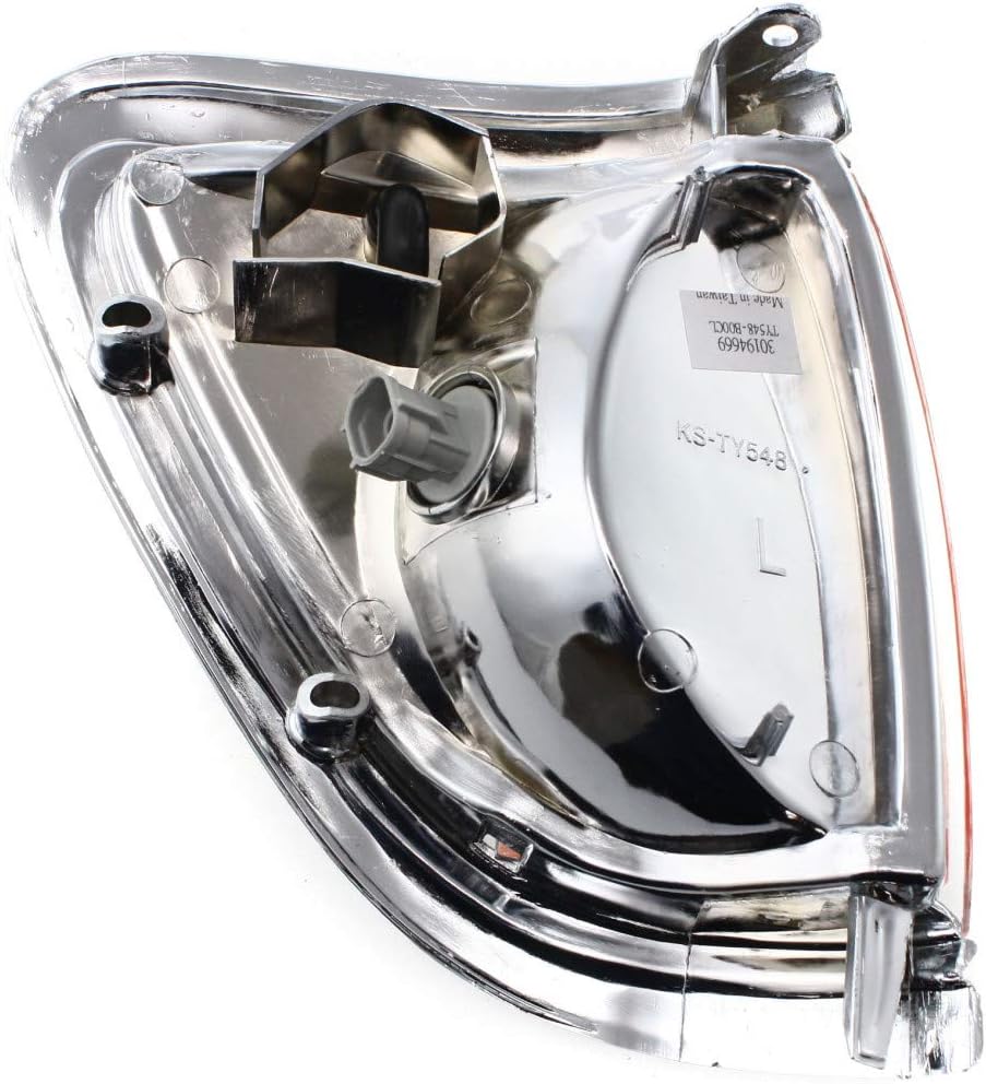 Chrome Parking Light Assembly Pair for Toyota Tacoma 4WD 1995-1997 C39021