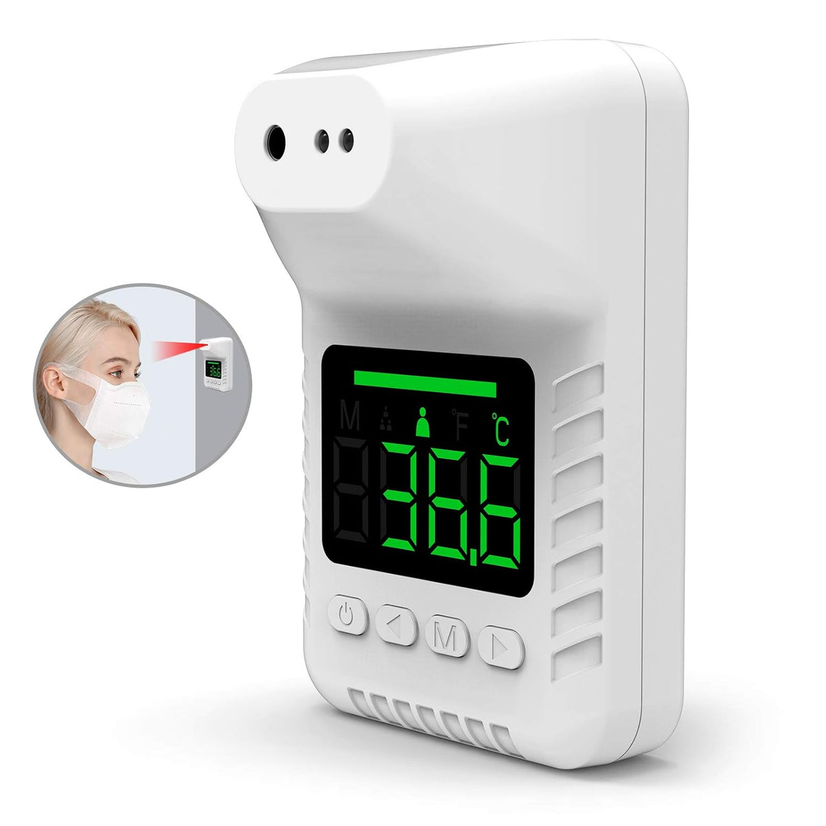 Industrial Non-Contact Infrared Thermometer, Pack of 2 M309