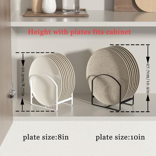 2 Pack Metal Dish Rack Black H9987