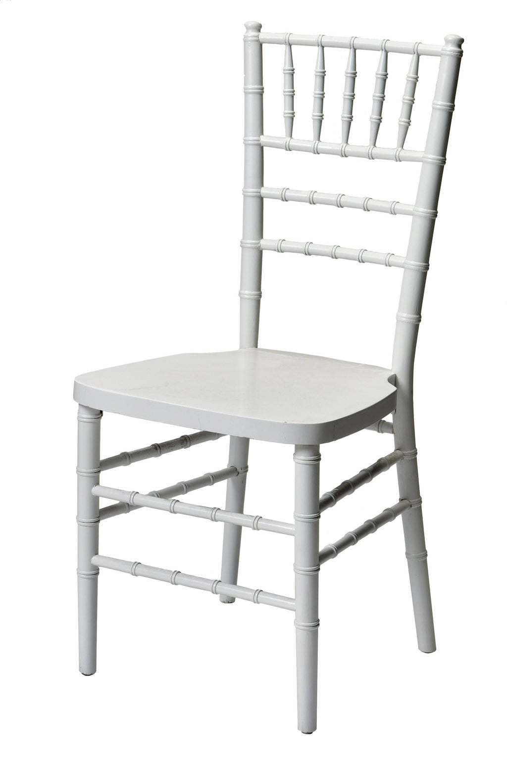 White Wood Chiavari Chair W267