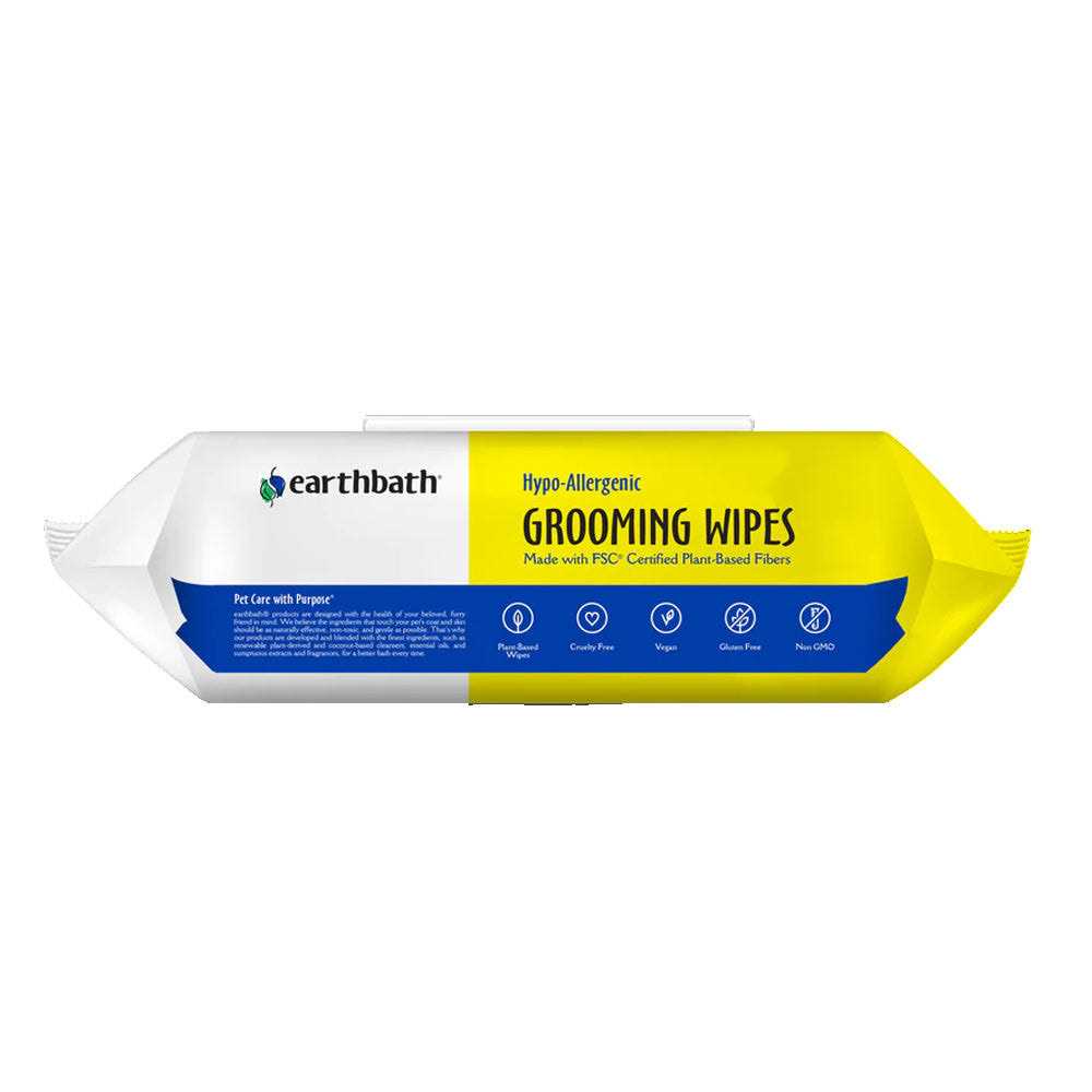 Hypo-Allergenic & Fragrance Free Cat Grooming Wipes H1224