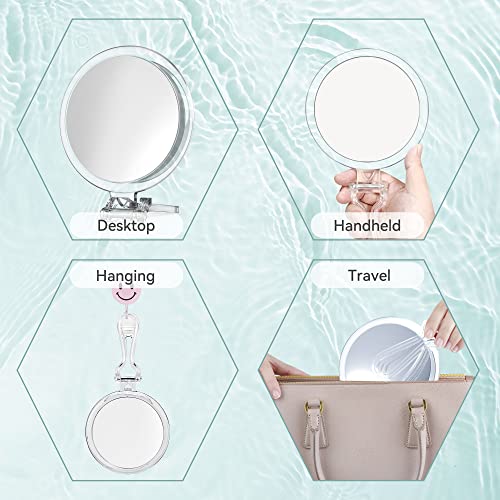 Double-Sided 1X/30X Magnifying Hand Mirror P44409