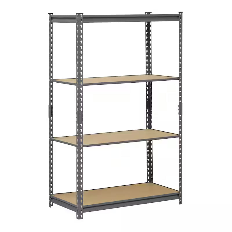 4 Tier Adjustable Steel Shelving Unit Q8572