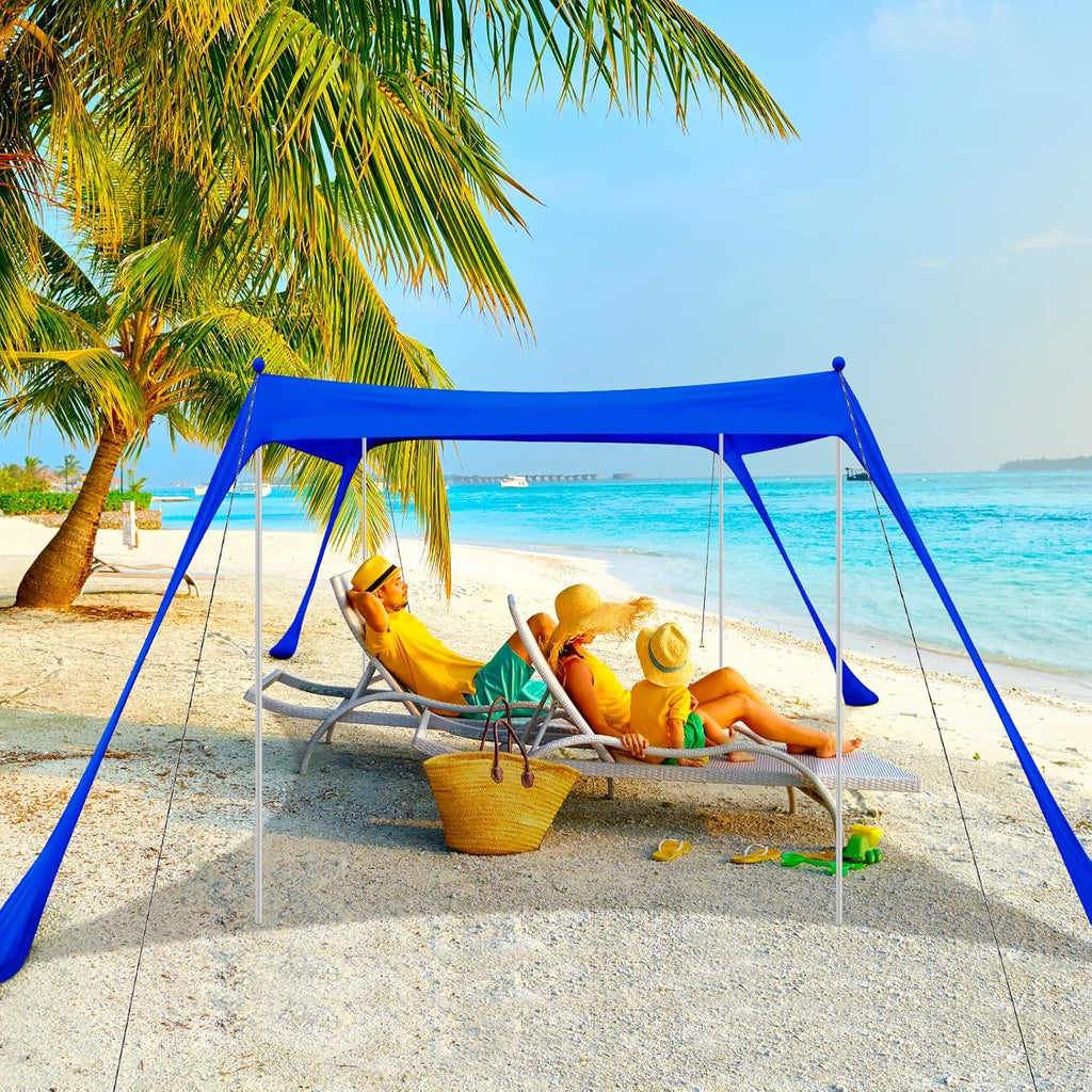 Pop Up Beach Tent Sun Shelter with Storage Bag L279
