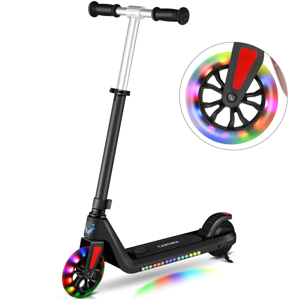 Electric Scooter for Kids 120W Pink Y39125