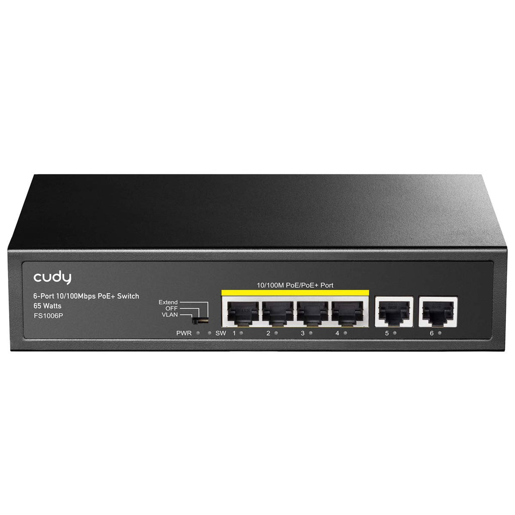 6-Port PoE Switch 60W Steel Case O522911