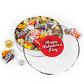 Silver Plastic Candy Gift Tin 1lb 60 pieces C641644