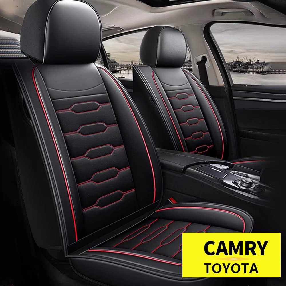 Custom Fit Faux Leather Car Seat Protector Full Set Z919553