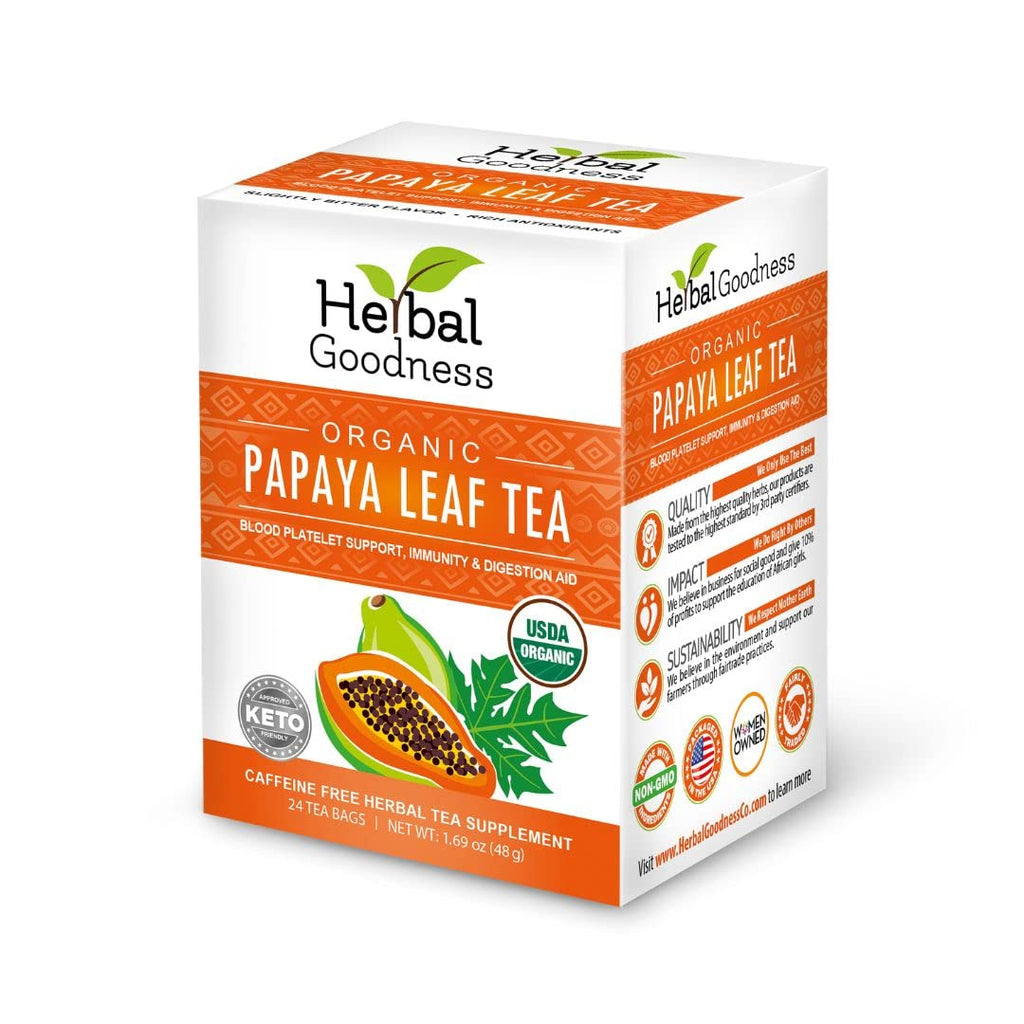 Organic Papaya Leaf Extract Tea 24bags S11267