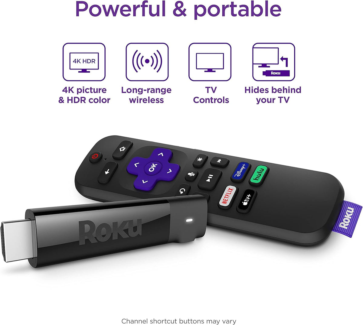 Streaming Stick 4K HDR Streaming Device with Voice Remote Pack of 2 Z778006