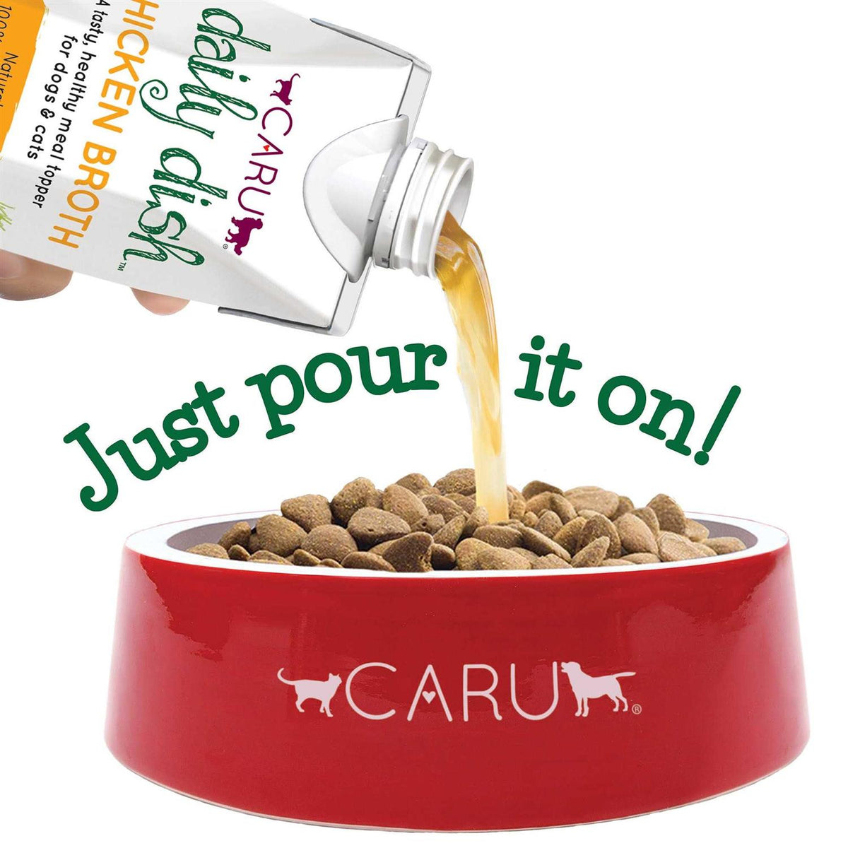 Chicken Broth Meal Topper for Dogs and Cats Q411092