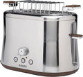 Silver 2-Slice Toaster with Stainless Steel Housing U448536