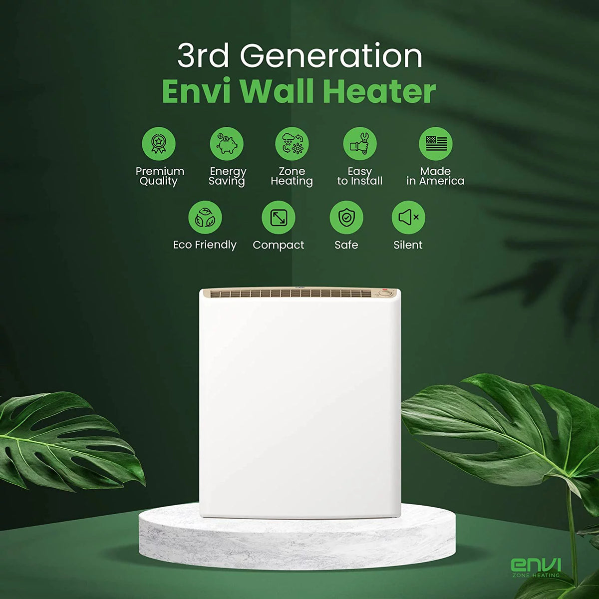 220 Volt Hardwired Electric Panel Wall Heater T653
