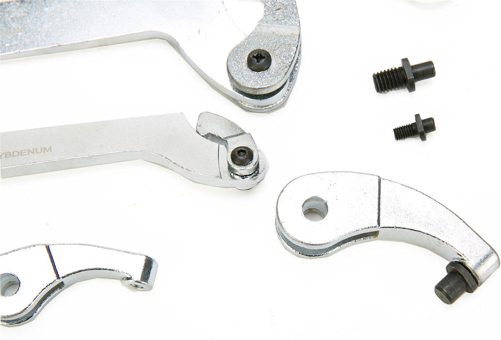 Adjustable Hook And Pin Wrench Spanner Tool Set Pack of 2 L669664