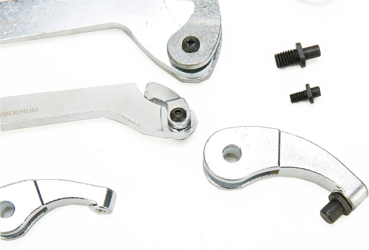Adjustable Hook And Pin Wrench Spanner Tool Set Pack of 2 L669664