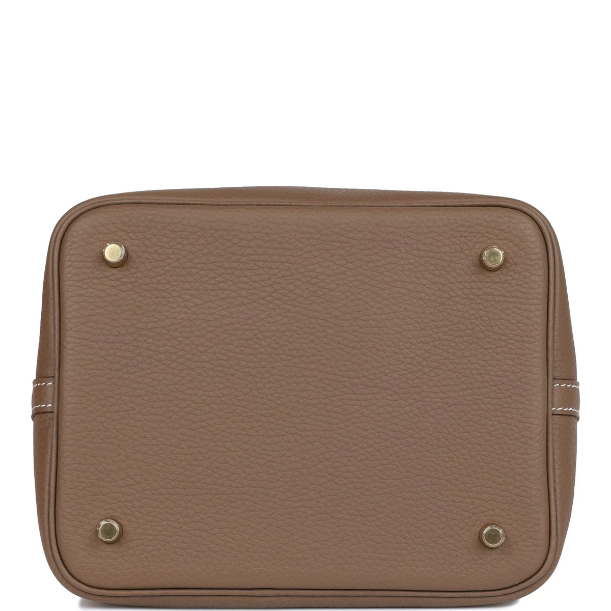 Etoupe Clemence Leather Handbag U9953