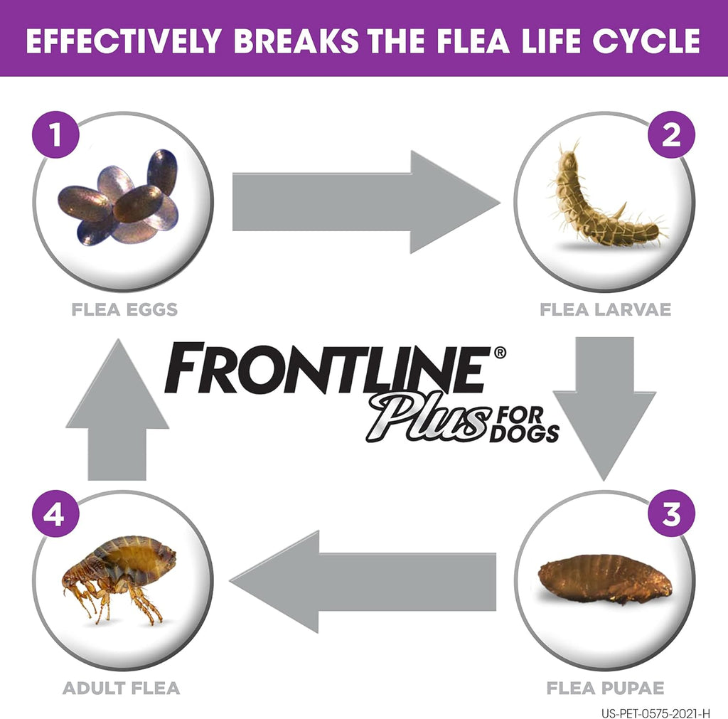 Flea and Tick Treatment for Dogs, 8 Doses K1243