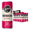 Mixed Berry Sugar Free Kombucha 12 Pk 11.2 oz Cans D171
